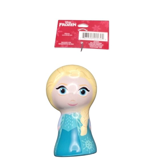 Hallmark Disney Frozen Elsa Christmas Tree Ornament Decoupage NEW Plastic - Picture 4 of 4